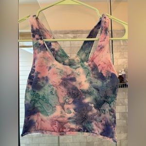 NWOT Spiritual Gangster tie dye crop top. Never worn. New condition.